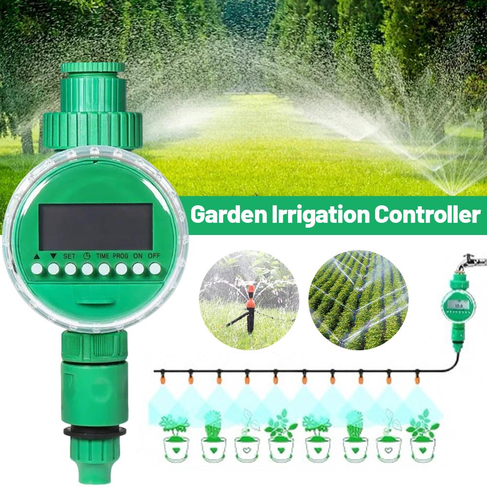 Smart Garden Design - مؤقت ري الحديقة الذكي بشاشة LCD،