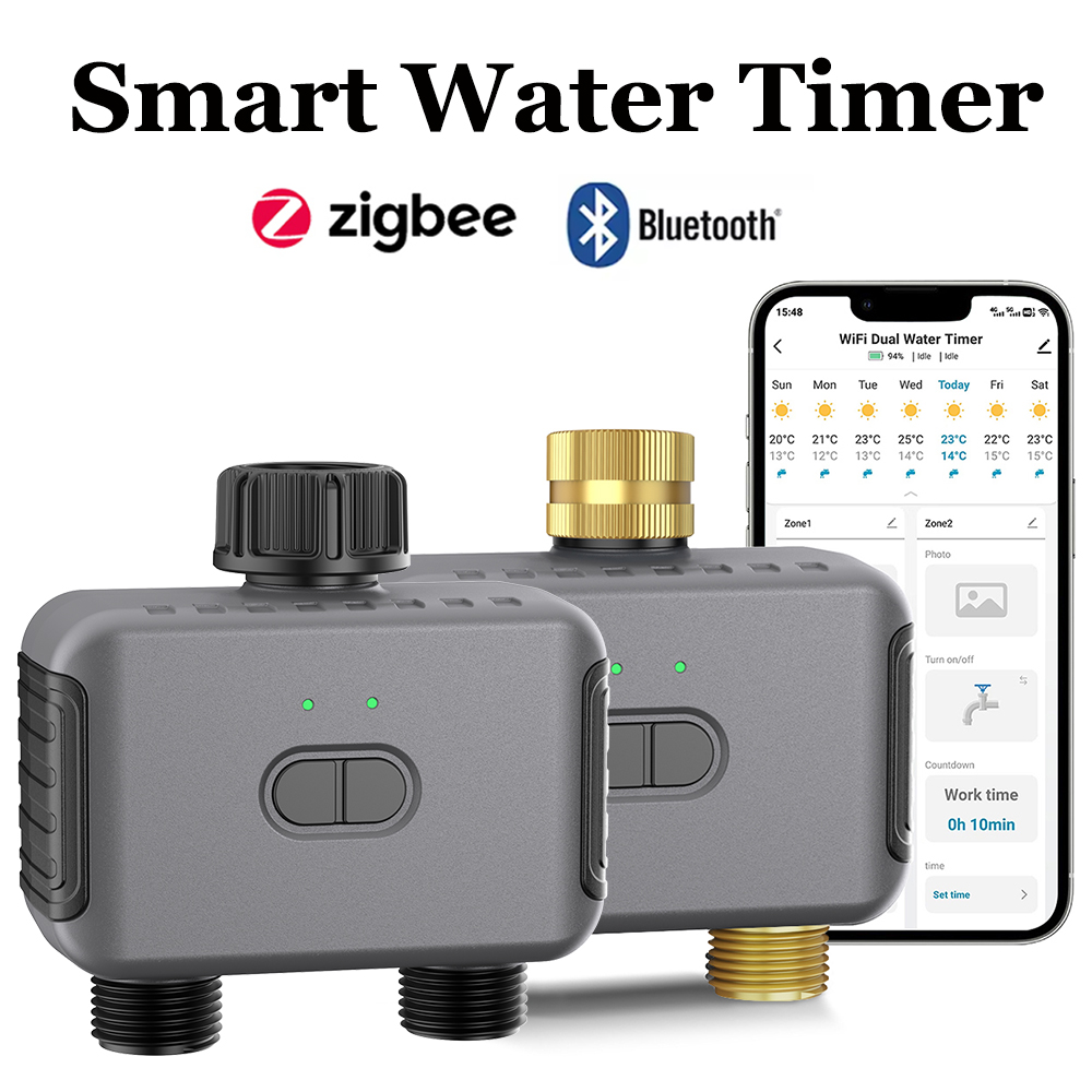 Smart Garden Sprinkler System - تويا مؤقت مياه ذكي زيجبي/BT وحدة