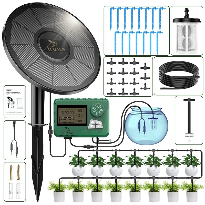 Smart Urban Garden - معدات الري بالطاقة الشمسية طقم الري