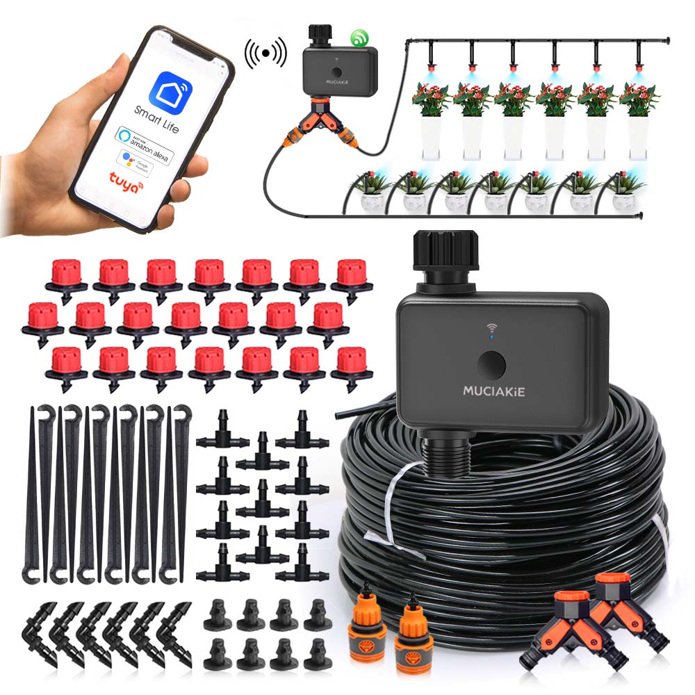 Smart Garden Sprinkler System - 30-10 متر حديقة ثنائي النطاق واي