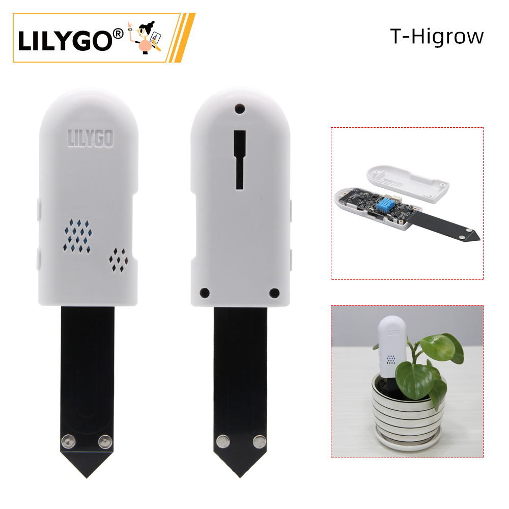 Smart Garden Esp32 - LILYGO® T-Higrow ESP32 Soil Tester DHT11
