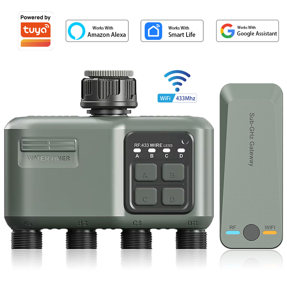 Smart Garden Sprinkler System - مؤقت ري رقمي قابل للبرمجة بـ