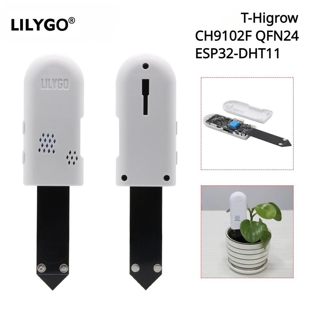 Smart Garden Esp32 - ليليغو®جهاز اختبار التربة طراز T-Higrow ESP32