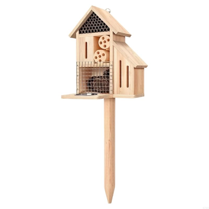 بيت حشرات خشبي على وتد، فندق ح - مراجعة Insect Hotel Wood وسعره