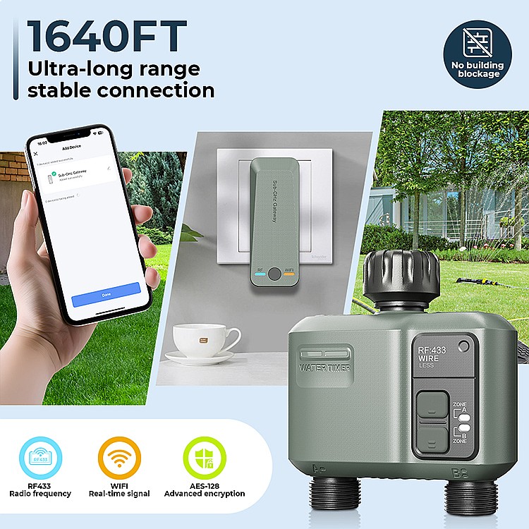 نظام ري ذكي جديد للحدائق يعمل  - مراجعة Smart Garden Design وسعره