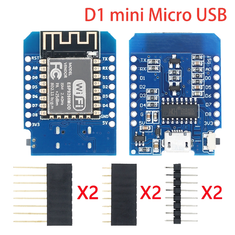 مايكرو USB/Type-C USB WeMos D1 - مراجعة Smart Garden Esp32 وسعره