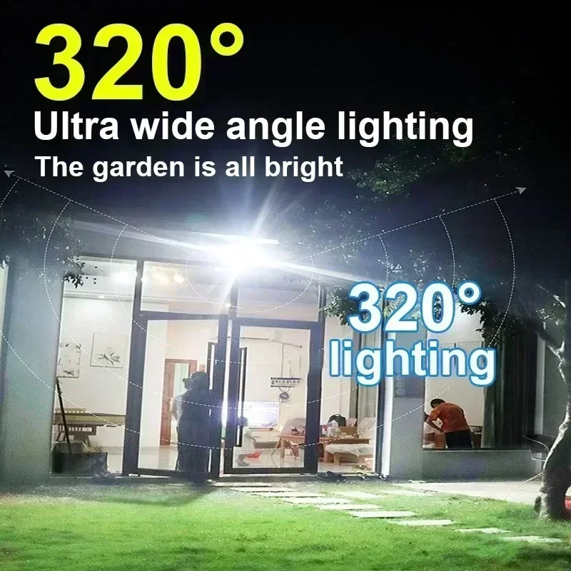 12000LM مصباح الجدار الشمسي ال - مراجعة Smart Garden Solar وسعره