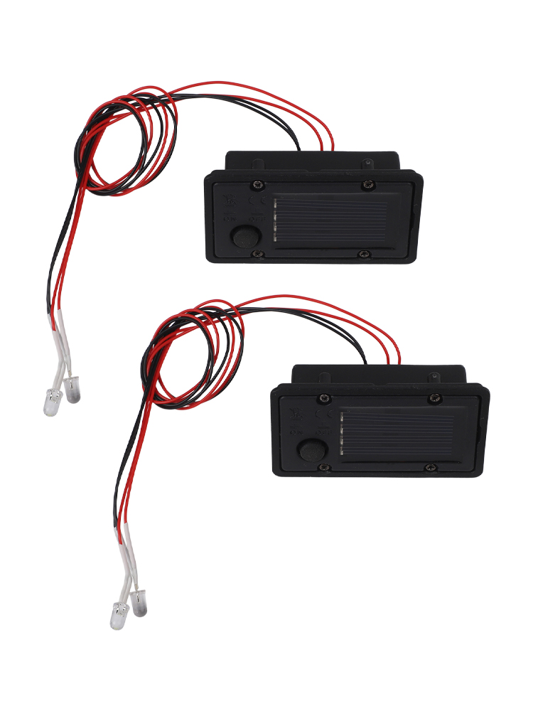 قطعتان من علب الإضاءة الشمسية  - مراجعة Smart Garden Solar وسعره
