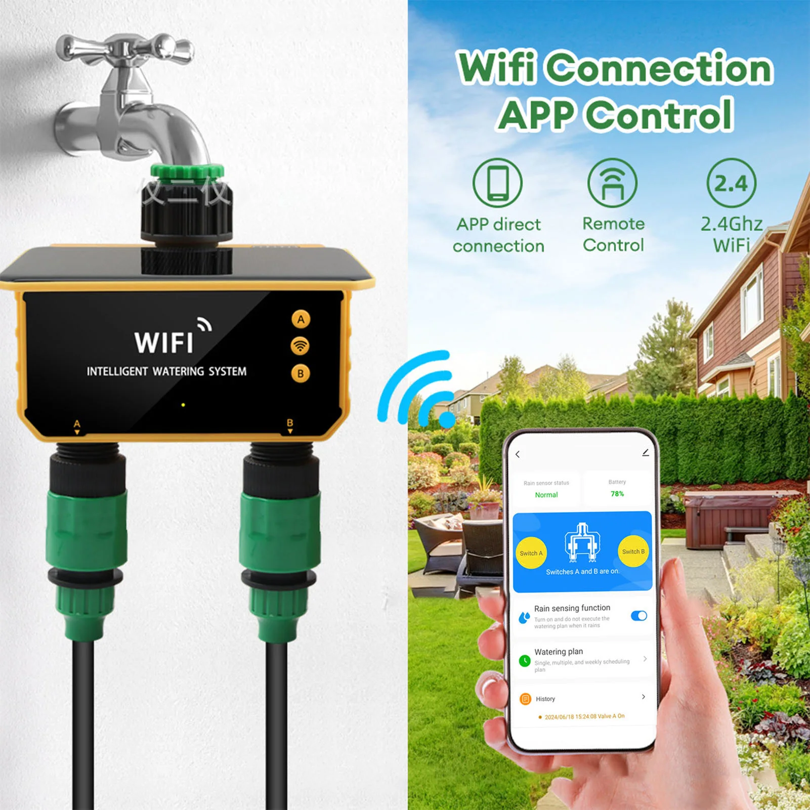 مؤقت ري ذكي يعمل بالطاقة الشمس - مراجعة Smart Garden Solar وسعره