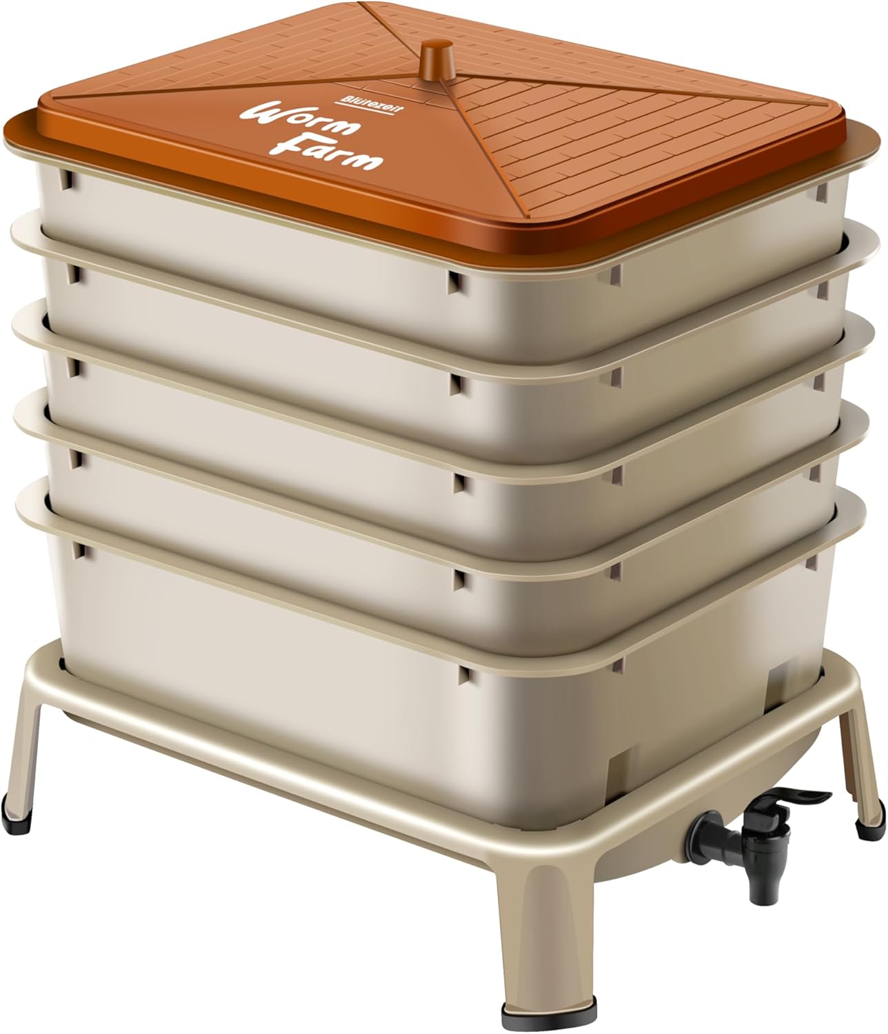 صندوق سماد الديدان للاستخدام ا - مراجعة Composting Kit Indoor وسعره