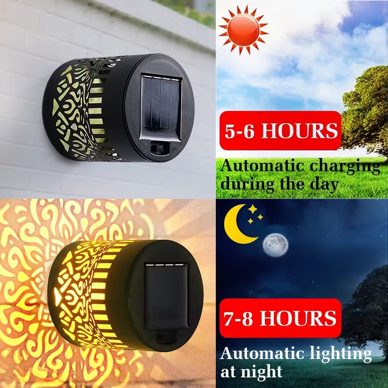 مصباح جداري شمسي LED بتصميم ما - مراجعة Smart Garden Solar وسعره
