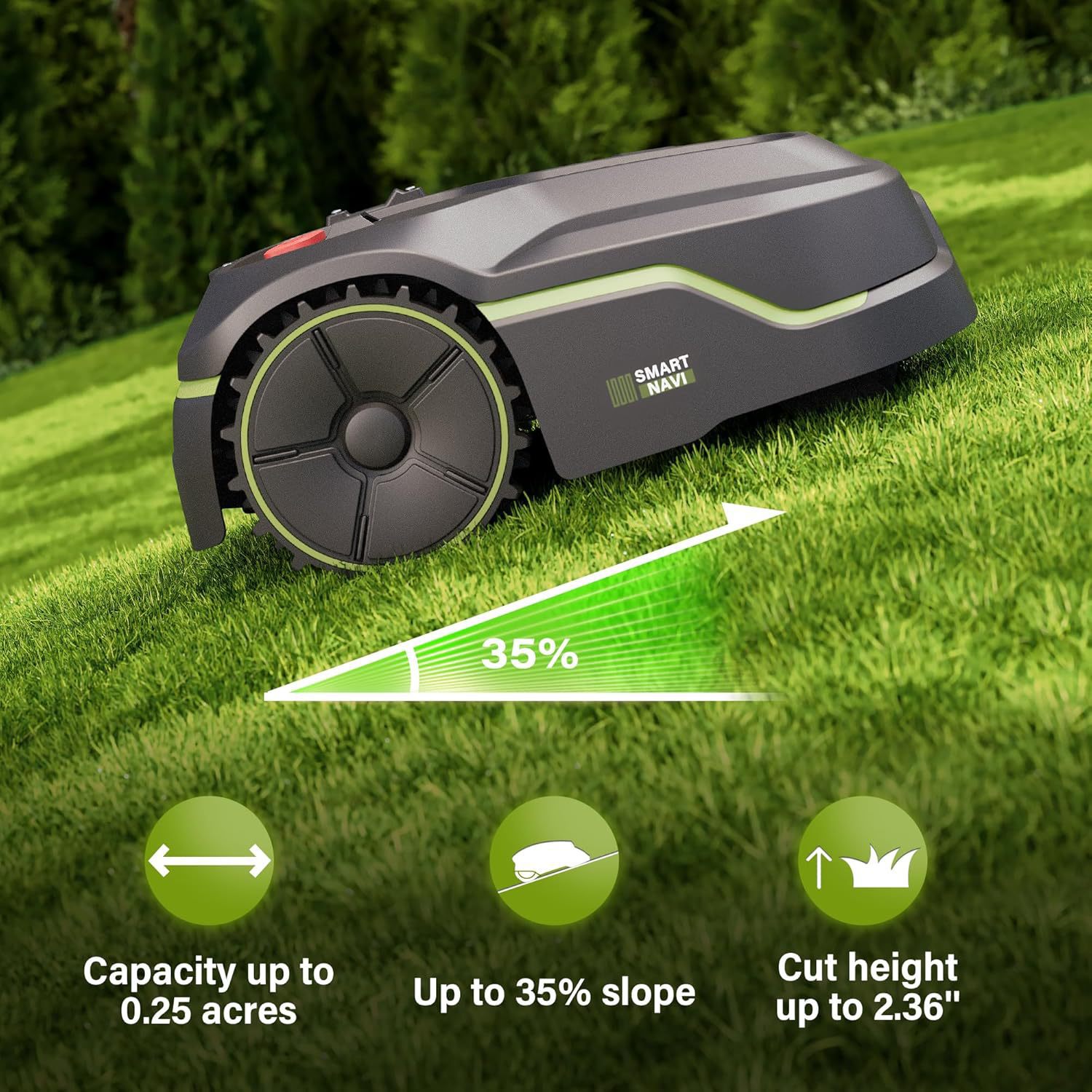 جزازة عشب روبوتية ذكية أوتومات - مراجعة Smart Garden Robot وسعره